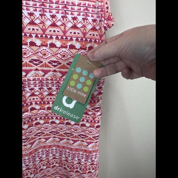 Title Nine Breeze Frances Dress XS Coral Peach Golf Pickleball Active NEW - Picture 3 of 5